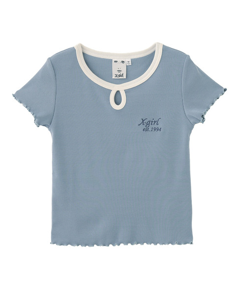 LETTUCE EDGE BABY TOP（Tシャツ/カットソー）｜X-girl（エックスガール）