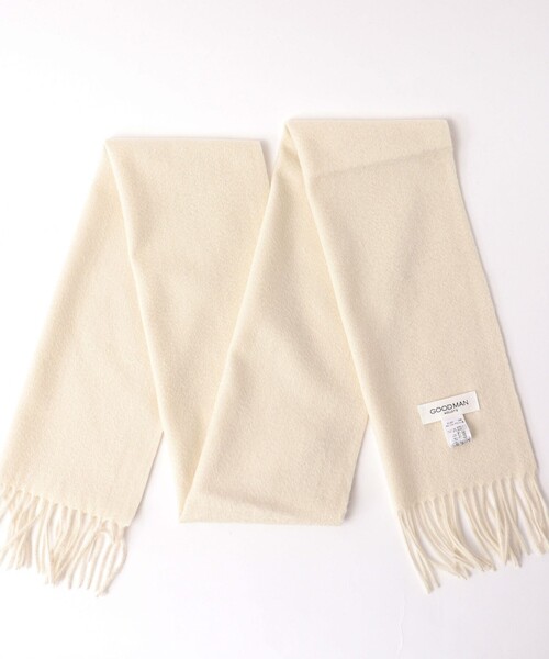 NOLLEY’S（ノーリーズ）の「カシミヤマフラー30（マフラー・メンズ・チャコールグレー/ライトグレー/ブラック/オフホワイト/オリーブ・FREE）」の9枚目の写真