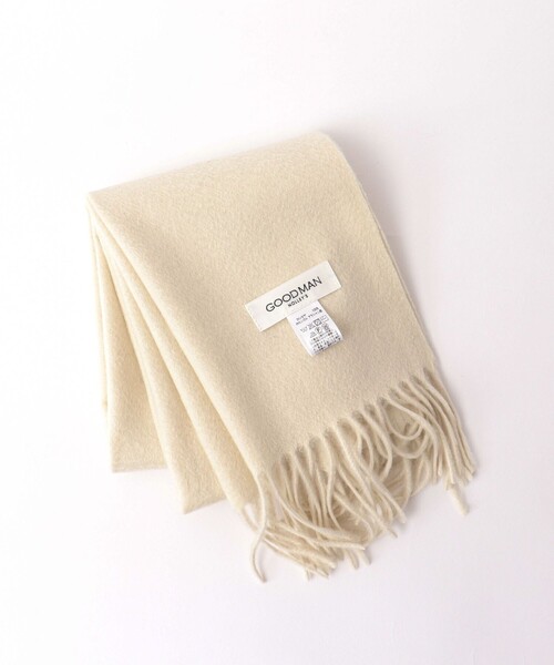 NOLLEY’S（ノーリーズ）の「カシミヤマフラー30（マフラー・メンズ・チャコールグレー/ライトグレー/ブラック/オフホワイト/オリーブ・FREE）」の12枚目の写真