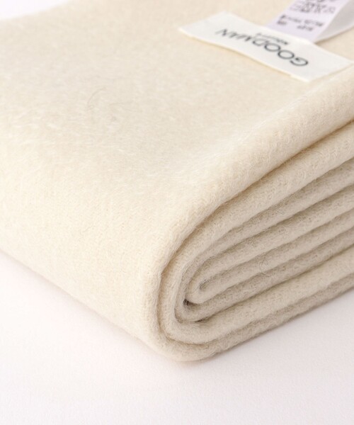 NOLLEY’S（ノーリーズ）の「カシミヤマフラー30（マフラー・メンズ・チャコールグレー/ライトグレー/ブラック/オフホワイト/オリーブ・FREE）」の14枚目の写真