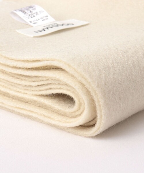 NOLLEY’S（ノーリーズ）の「カシミヤマフラー30（マフラー・メンズ・チャコールグレー/ライトグレー/ブラック/オフホワイト/オリーブ・FREE）」の15枚目の写真