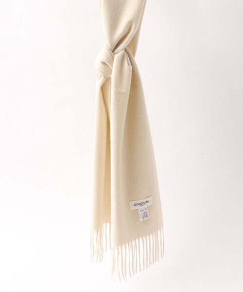 NOLLEY’S（ノーリーズ）の「カシミヤマフラー30（マフラー・メンズ・チャコールグレー/ライトグレー/ブラック/オフホワイト/オリーブ・FREE）」の16枚目の写真