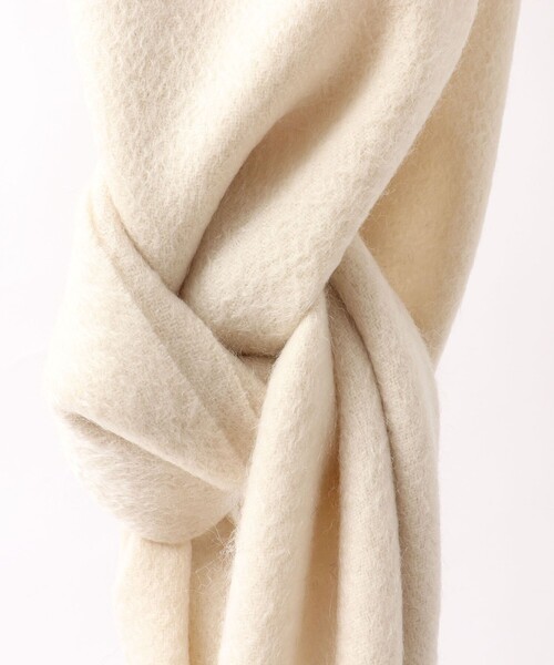 NOLLEY’S（ノーリーズ）の「カシミヤマフラー30（マフラー・メンズ・チャコールグレー/ライトグレー/ブラック/オフホワイト/オリーブ・FREE）」の17枚目の写真