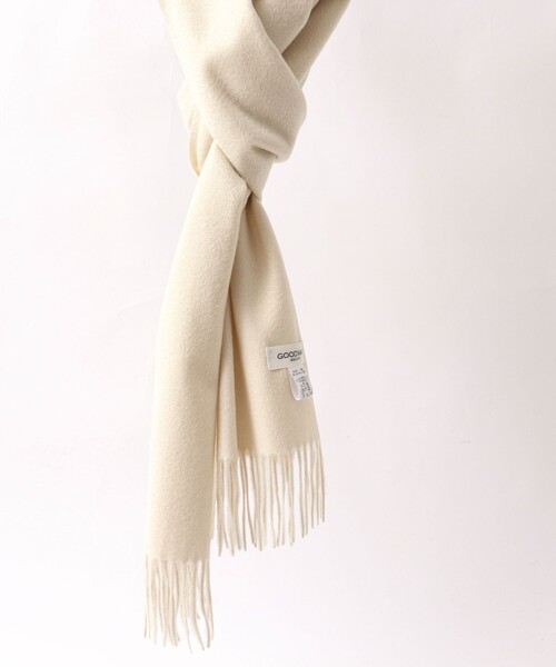 NOLLEY’S（ノーリーズ）の「カシミヤマフラー30（マフラー・メンズ・チャコールグレー/ライトグレー/ブラック/オフホワイト/オリーブ・FREE）」の18枚目の写真