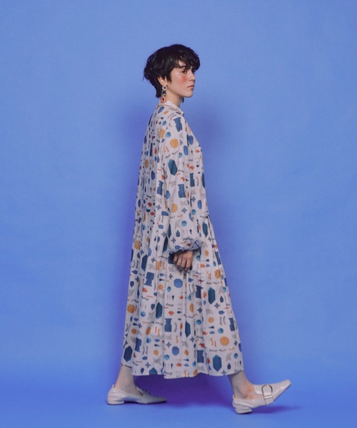 マルチパターンタックワンピース（ワンピース）｜manana suerte（マニャーナスエルテ）