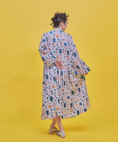 マルチパターンタックワンピース（ワンピース）｜manana suerte（マニャーナスエルテ）