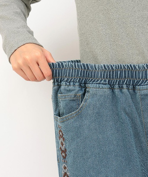 チチカカ(チチカカ)の「デニムバギーパンツ(その他パンツ・レディース・ブルー/ライトグレー・MEDIUM/LARGE)」の15枚目の写真