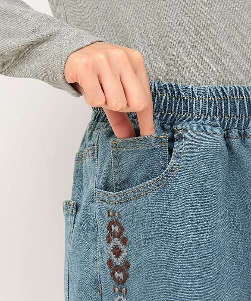 チチカカ(チチカカ)の「デニムバギーパンツ(その他パンツ・レディース・ブルー/ライトグレー・MEDIUM/LARGE)」の17枚目の写真