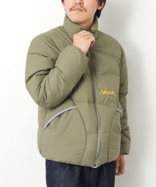 NANGA(ナンガ)の「【NANGA/ナンガ】MAZENO RIDGE JACKET ダウンジャケット(ダウンジャケット/コート・メンズ・カーキ/ブラック・M/L)」の5枚目の写真