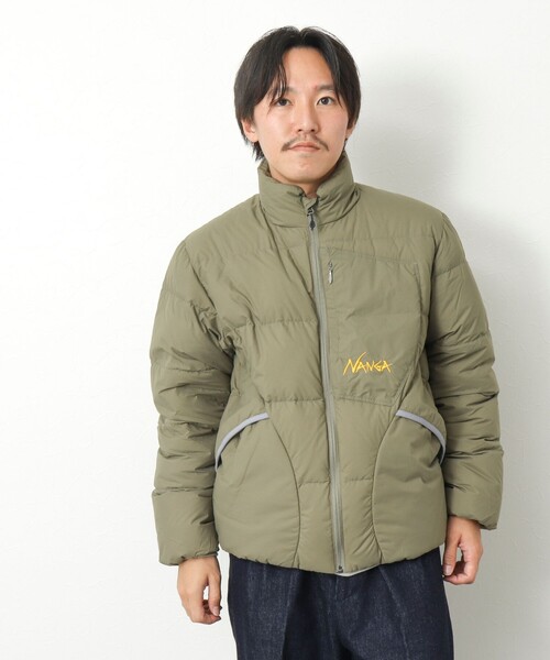 NANGA(ナンガ)の「【NANGA/ナンガ】MAZENO RIDGE JACKET ダウンジャケット(ダウンジャケット/コート・メンズ・カーキ/ブラック・M/L)」の8枚目の写真