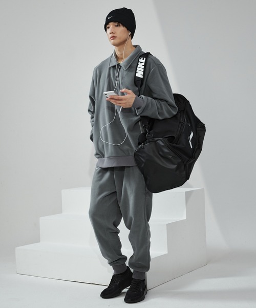 NIKE(ナイキ)の「ナイキ ピーク スウッシュ ビーニー / Nike Peak Swoosh Beanie HF0187-010 Black(ニットキャップ/ビーニー・メンズ・ブラック・ONE SIZE)」の8枚目の写真