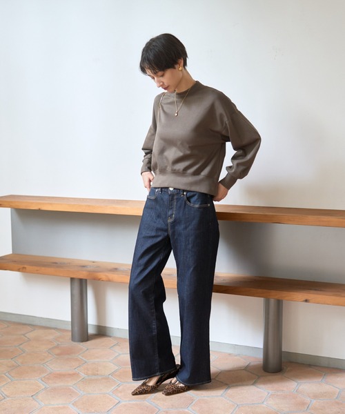RED CARD TOKYO(レッドカード)の「【RED CARD/レッドカード】35th Anniversary Wide ワイドデニム(デニムパンツ・レディース・ブルー/インディゴブルー・23/24/25/22/21)」の17枚目の写真