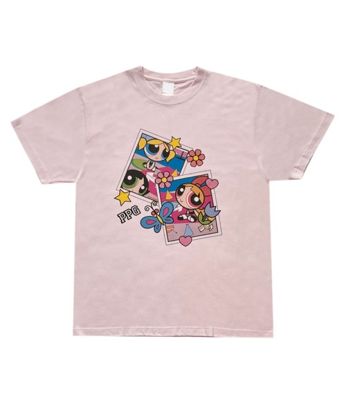 Rendez-Vous(ランデヴー)の「【 The Powerpuff Girs 】 パワーパフガールズ Tシャツ 24W12(Tシャツ/カットソー・レディース・ライトピンク/ピンク/ホワイト/ブルー・LARGE)」の17枚目の写真