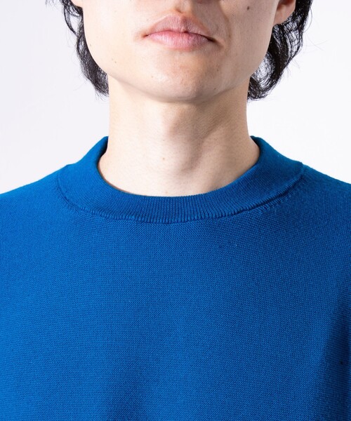 GLOSTER(グロスター)の「【ビジカジ対応】【GLOSTER/グロスター】ガータークルーネック ジャケット用ニット ジャケニット(ニット/セーター・メンズ・アイボリー/ブラック/チャコールグレー/ブルー・S/M/L)」の11枚目の写真