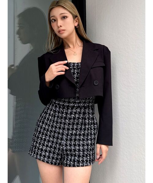 ショートダブルジャケット【SETUP着用可】（テーラードジャケット）｜GYDA（ジェイダ）