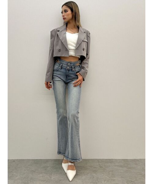 ショートダブルジャケット【SETUP着用可】（テーラードジャケット）｜GYDA（ジェイダ）