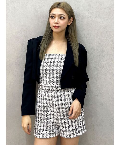 ショートダブルジャケット【SETUP着用可】（テーラードジャケット）｜GYDA（ジェイダ）