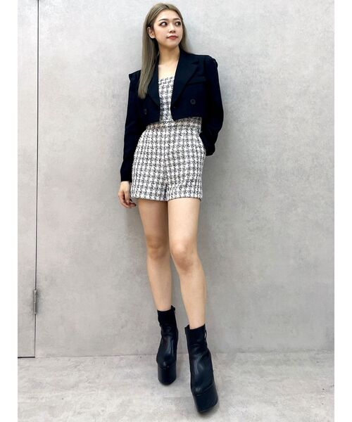 ショートダブルジャケット【SETUP着用可】（テーラードジャケット）｜GYDA（ジェイダ）