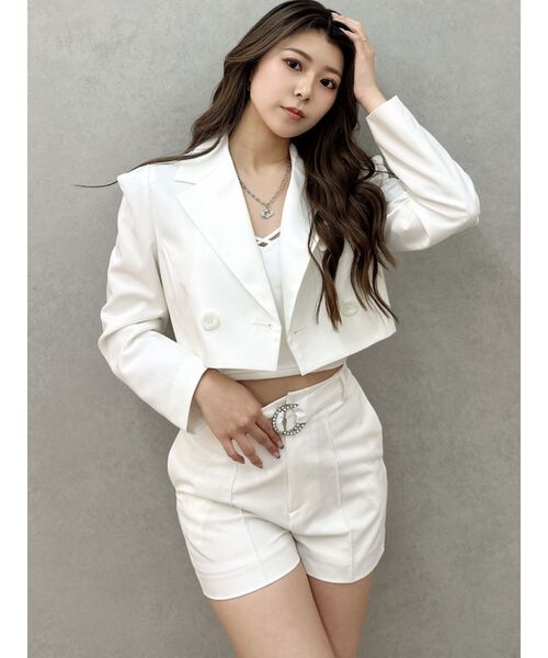 ショートダブルジャケット【SETUP着用可】（テーラードジャケット）｜GYDA（ジェイダ）