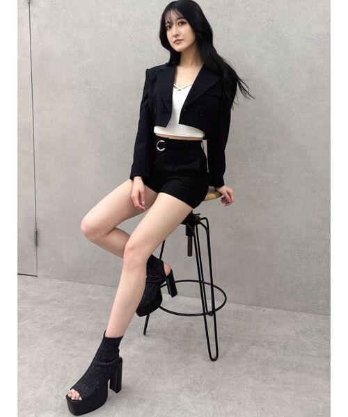 ショートダブルジャケット【SETUP着用可】（テーラードジャケット）｜GYDA（ジェイダ）