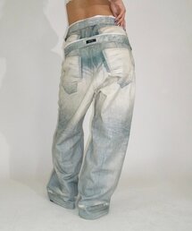 Six M | 【Six M/シックスエム】トロンプルイユデニムパンツ(その他パンツ)