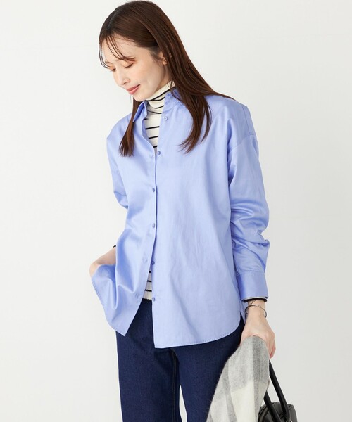 SHIPS Colors: 〈手洗い可能〉ソリッド オーバー シャツ（シャツ