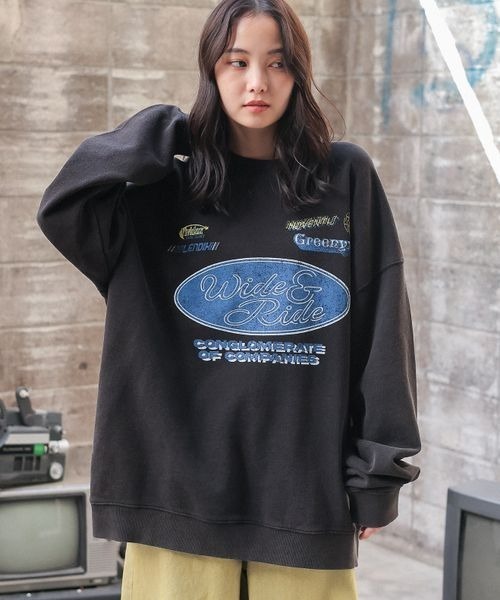 PBLIM(ページボーイリム)の「《UNISEX》ライダーロゴスウェット(スウェット・レディース・レッド/ブラック・MEDIUM/LARGE)」の17枚目の写真