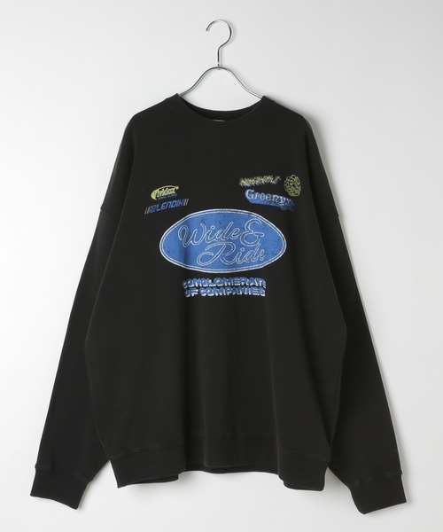 PBLIM(ページボーイリム)の「《UNISEX》ライダーロゴスウェット(スウェット・レディース・レッド/ブラック・MEDIUM/LARGE)」の9枚目の写真