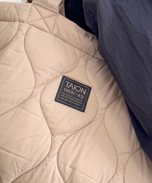 TAION（タイオン）の「【TAION/タイオン】ミリタリーソフトシェルドロストトートバック M（トートバッグ・レディース・オフホワイト/ブラック/ベージュ・FREE）」の16枚目の写真