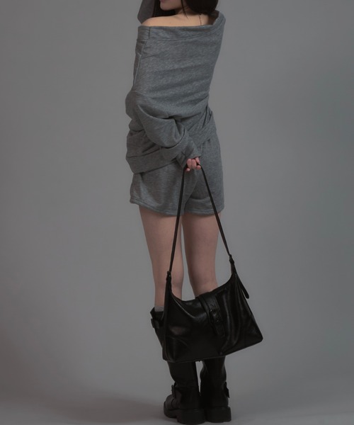 tinkerend(ティンカーエンド)の「Belt Shoulder Bag / ベルトショルダーバッグ 2WAY(ショルダーバッグ・レディース・ブラック・FREE)」の13枚目の写真