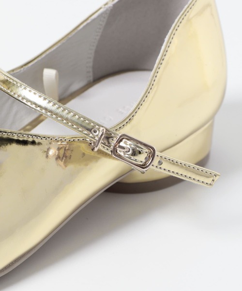 セール】メタリックポインテッドシューズ（パンプス）｜SENSE OF PLACE