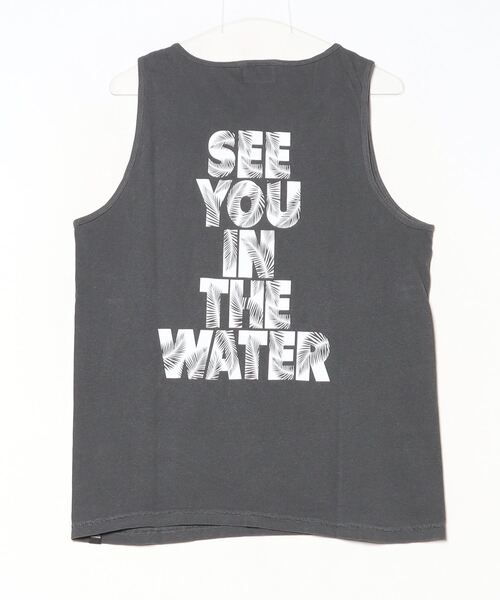 MAGIC NUMBER(マジック ナンバー)の「【MAGIC NUMBER】 SEE YOU IN THE WATER LEAF TANK シーユーインザウォーターリーフタンク(タンクトップ・メンズ・ブラック/ターコイズブルー/オレンジ/ホワイト・X-LARGE/LARGE/MEDIUM)」の10枚目の写真