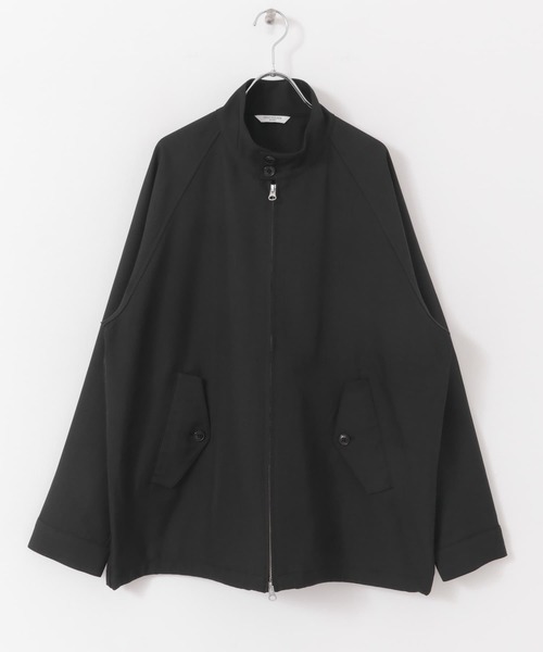 URBAN RESEARCH DOORS（アーバンリサーチドアーズ）の「『吸水速乾』セオアルファドライビングジャケット（ブルゾン・メンズ・ネイビー/グリーン系その他/ブラック・MEDIUM/LARGE）」の22枚目の写真