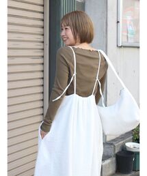 Ungrid（アングリッド）の「オフショルデザインロングスリーブTee（Tシャツ/カットソー）」