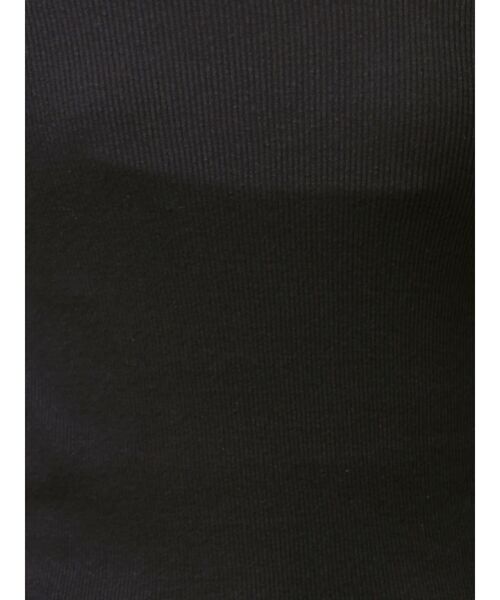Ungrid(アングリッド)の「オフショルデザインロングスリーブTee(Tシャツ/カットソー・レディース・アイボリー/ブラック/ブラウン・FREE)」の5枚目の写真