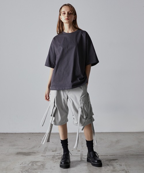 CLEL ナイロンテクノパンツ CLEL】2way Design Nylon Techno Pants / 2wayデザイン ナイロン