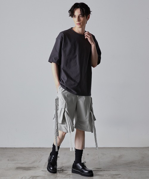 ⭐︎CLEL 2wayデザイン ナイロンテクノパンツ S CLEL】2way Design Nylon Techno Pants / 2wayデザイン ナイロン