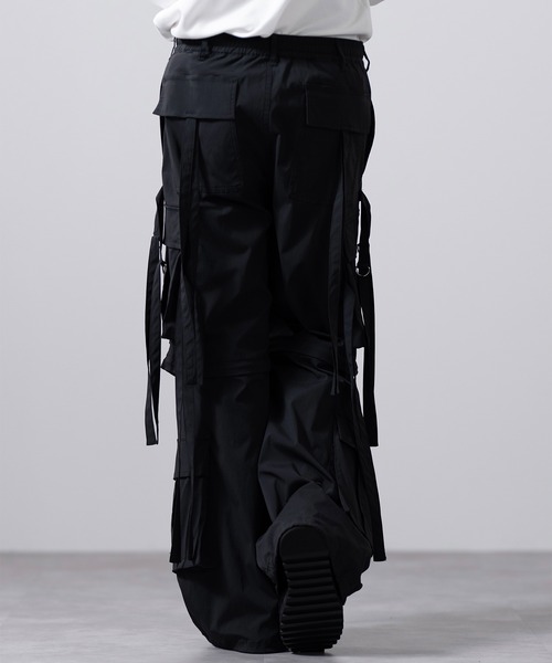 CLEL】2way Design Nylon Techno Pants / 2wayデザイン ナイロン