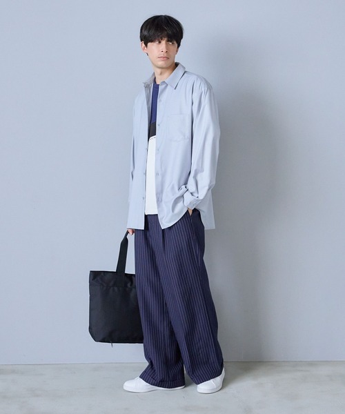 LAKOLE（ラコレ）の「ストライプワイドパンツ / 289309（スラックス