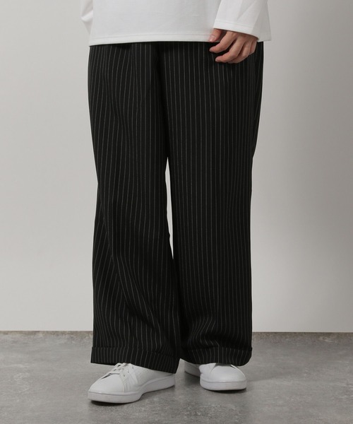 LAKOLE（ラコレ）の「ストライプワイドパンツ / 289309（スラックス