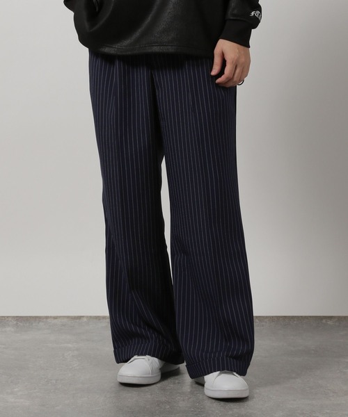 LAKOLE（ラコレ）の「ストライプワイドパンツ / 289309（スラックス