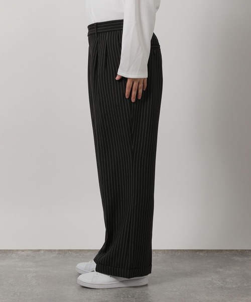 LAKOLE（ラコレ）の「ストライプワイドパンツ / 289309（スラックス