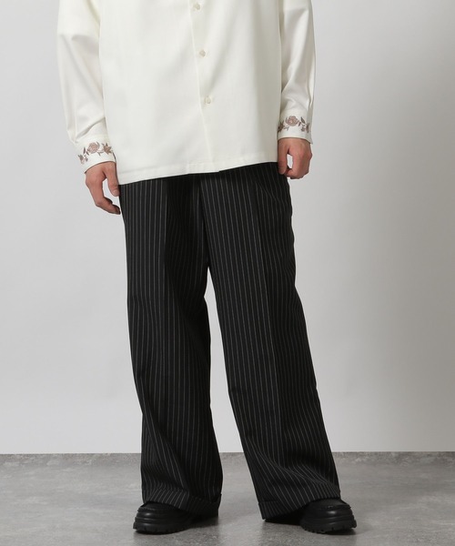 Mahina ブラック/カラーストライプ メンズ LAKOLE（ラコレ）の