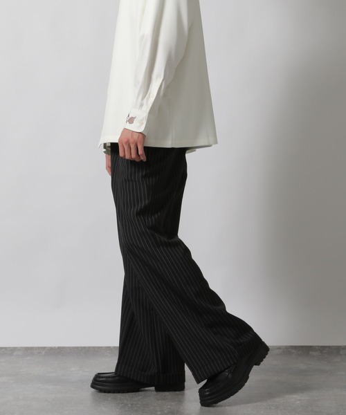 LAKOLE（ラコレ）の「ストライプワイドパンツ / 289309（スラックス