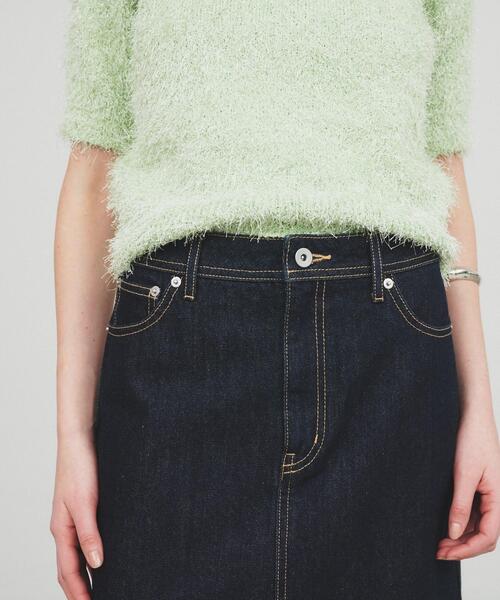 cloenc（クロエンス）の「【マシンウォッシュ】コットンデニムスカート（デニムスカート・レディース・ブルー/ブルー系その他・02/01/03）」の20枚目の写真