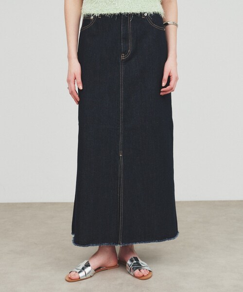 cloenc（クロエンス）の「コットンデニムスカート（デニムスカート・レディース・ブルー/ブルー系その他・02/01/03）」の22枚目の写真