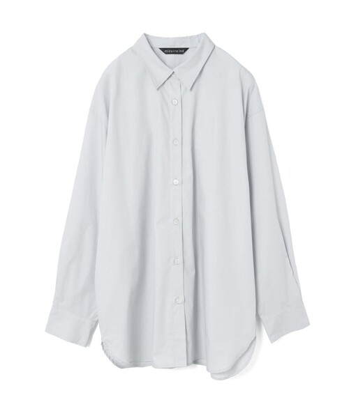 mizuiro ind メンズライクワイドシャツ（シャツ/ブラウス