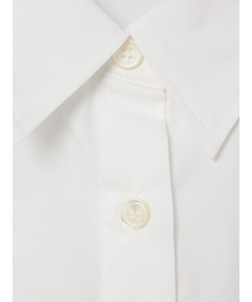 mizuiroind（ミズイロインド）の「mizuiro ind メンズライクワイドシャツ（シャツ/ブラウス・レディース・オフホワイト/ブラック/ライトグレー/ベージュ/ネイビー・FREE）」の7枚目の写真