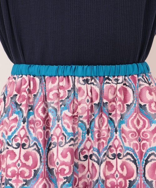 チチカカ（チチカカ）の「オリエンタルプリントワイドパンツ（その他パンツ・レディース・オレンジ/ベージュ/パープル・FREE）」の12枚目の写真