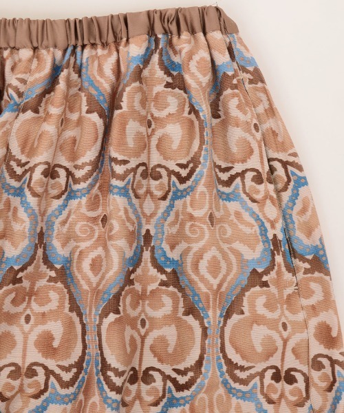 チチカカ（チチカカ）の「オリエンタルプリントワイドパンツ（その他パンツ・レディース・オレンジ/ベージュ/パープル・FREE）」の16枚目の写真